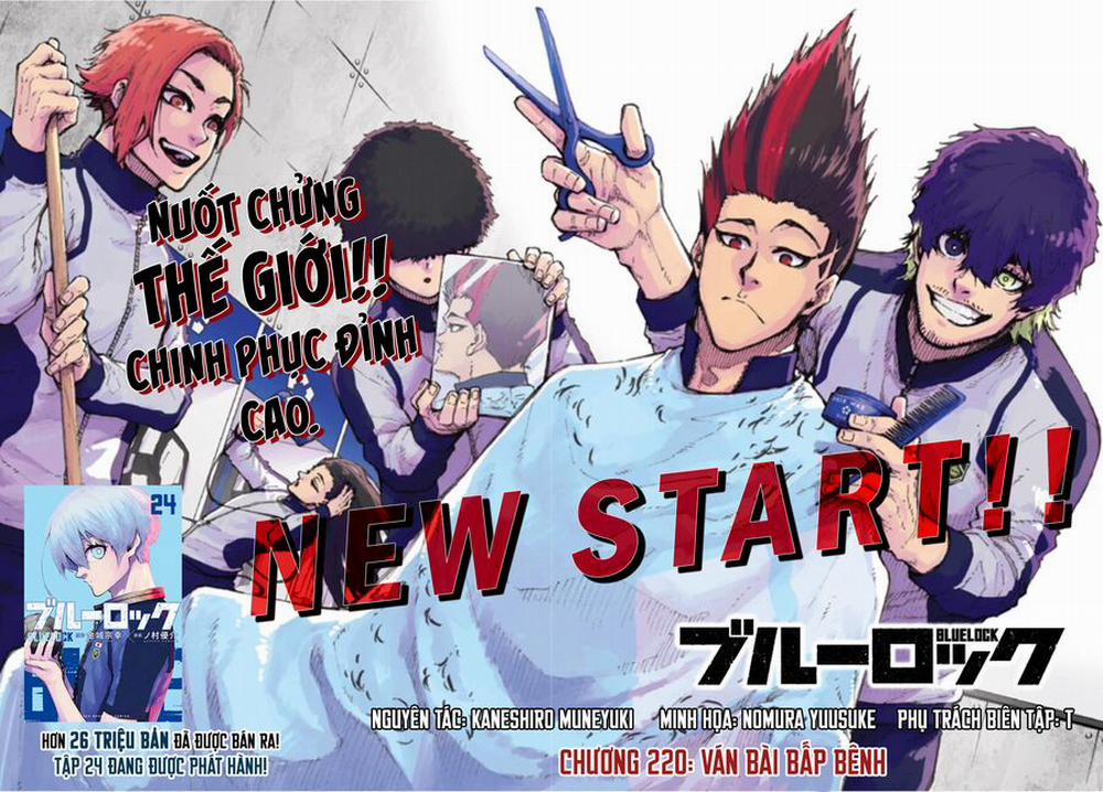 Blue Lock 220 trang 1