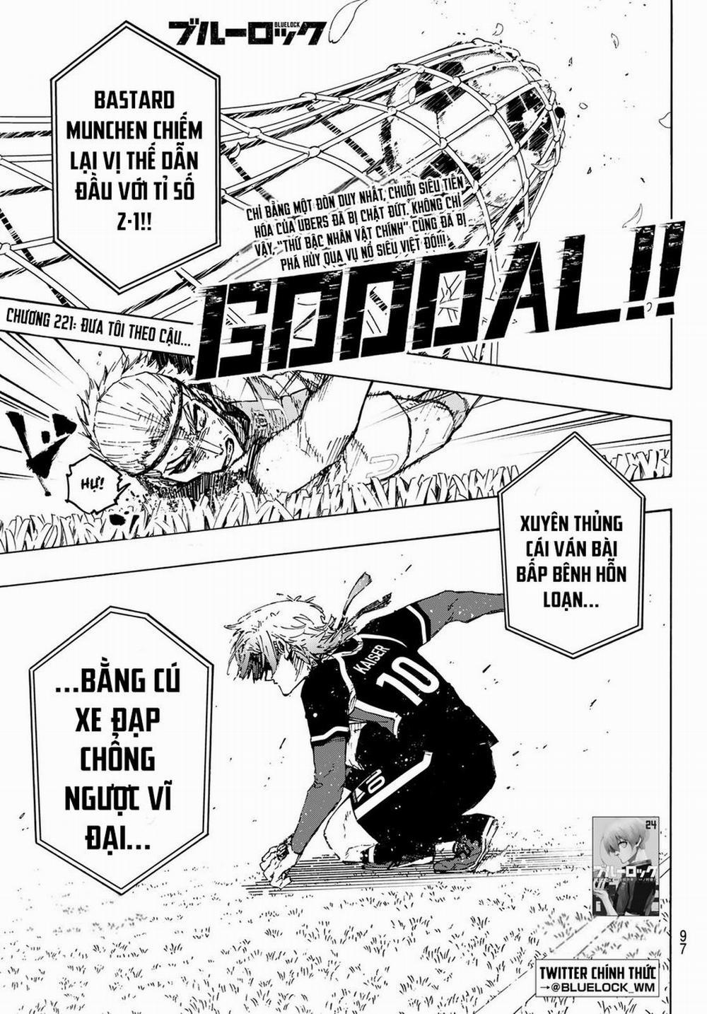 Blue Lock 222 trang 1