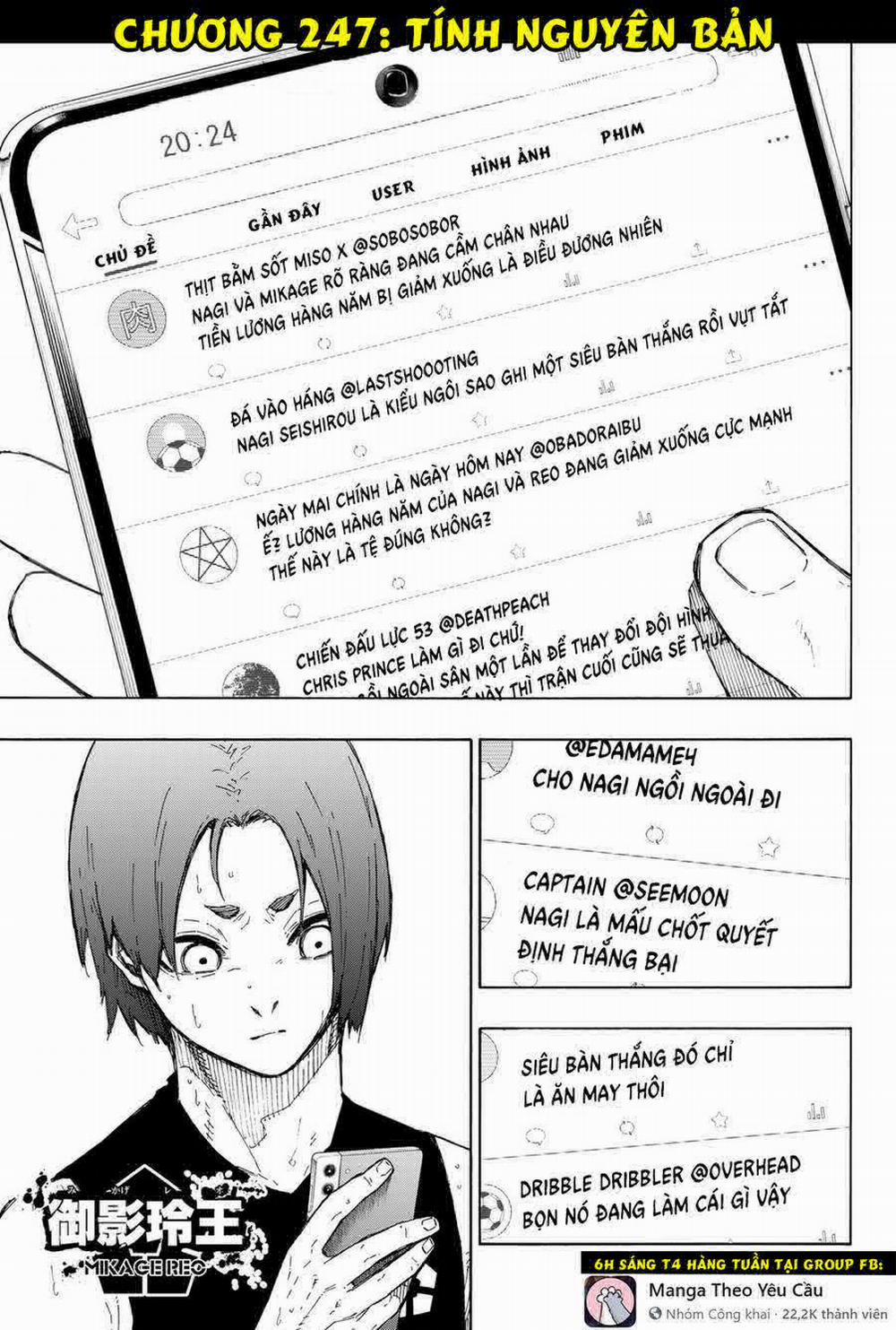 Blue Lock 247 trang 2