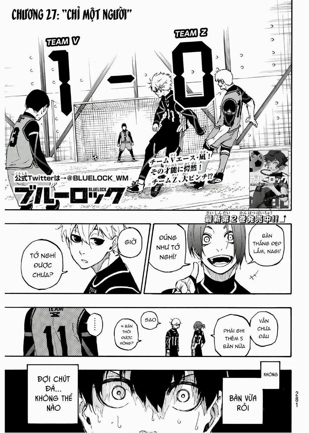 Blue Lock 27 trang 3