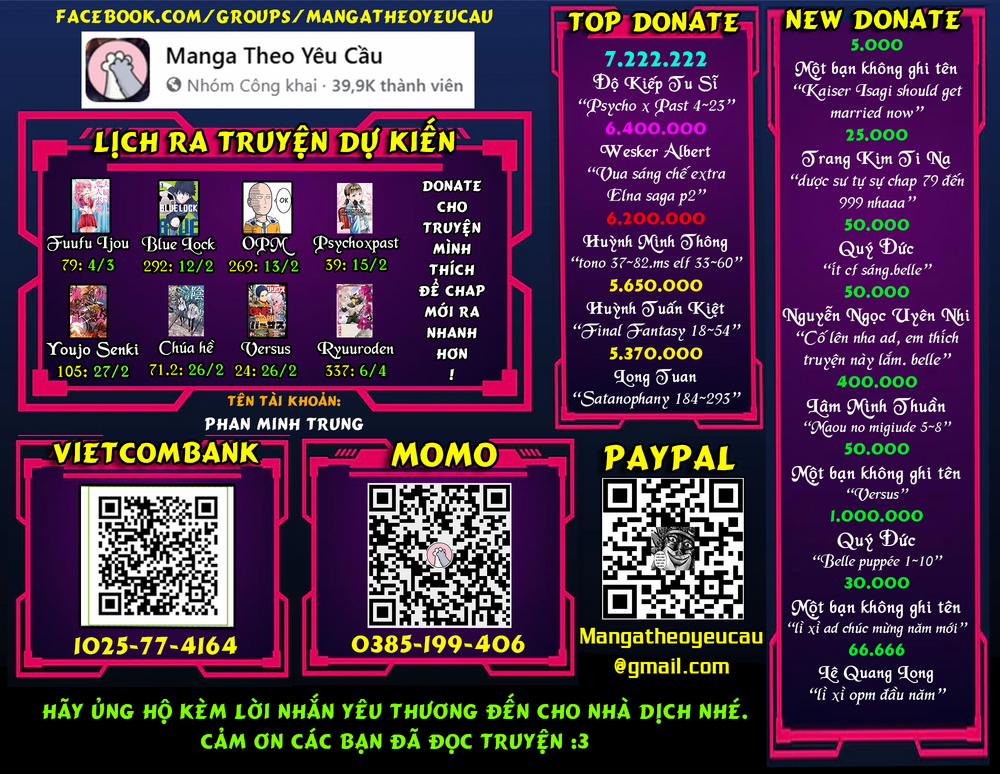 Blue Lock 291 trang 1