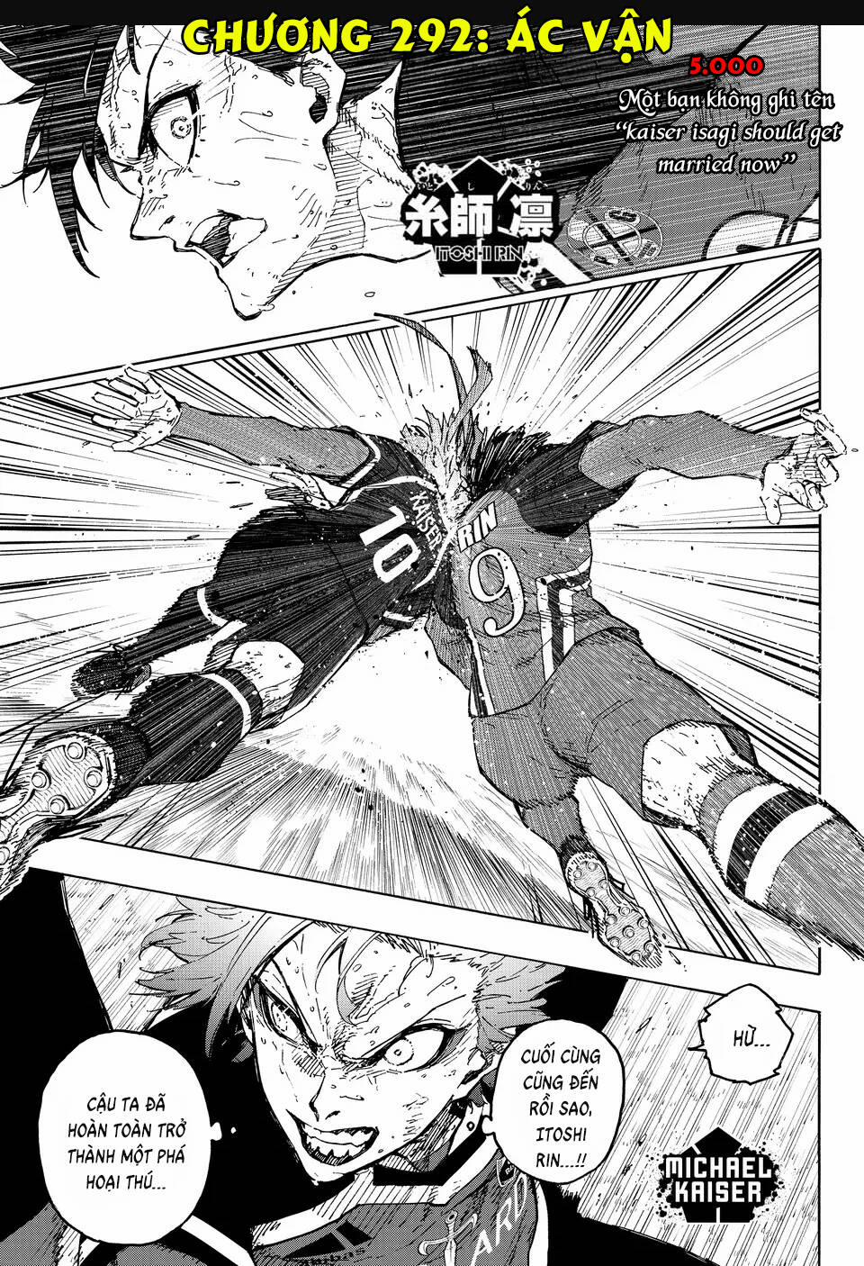 Blue Lock 292 trang 2