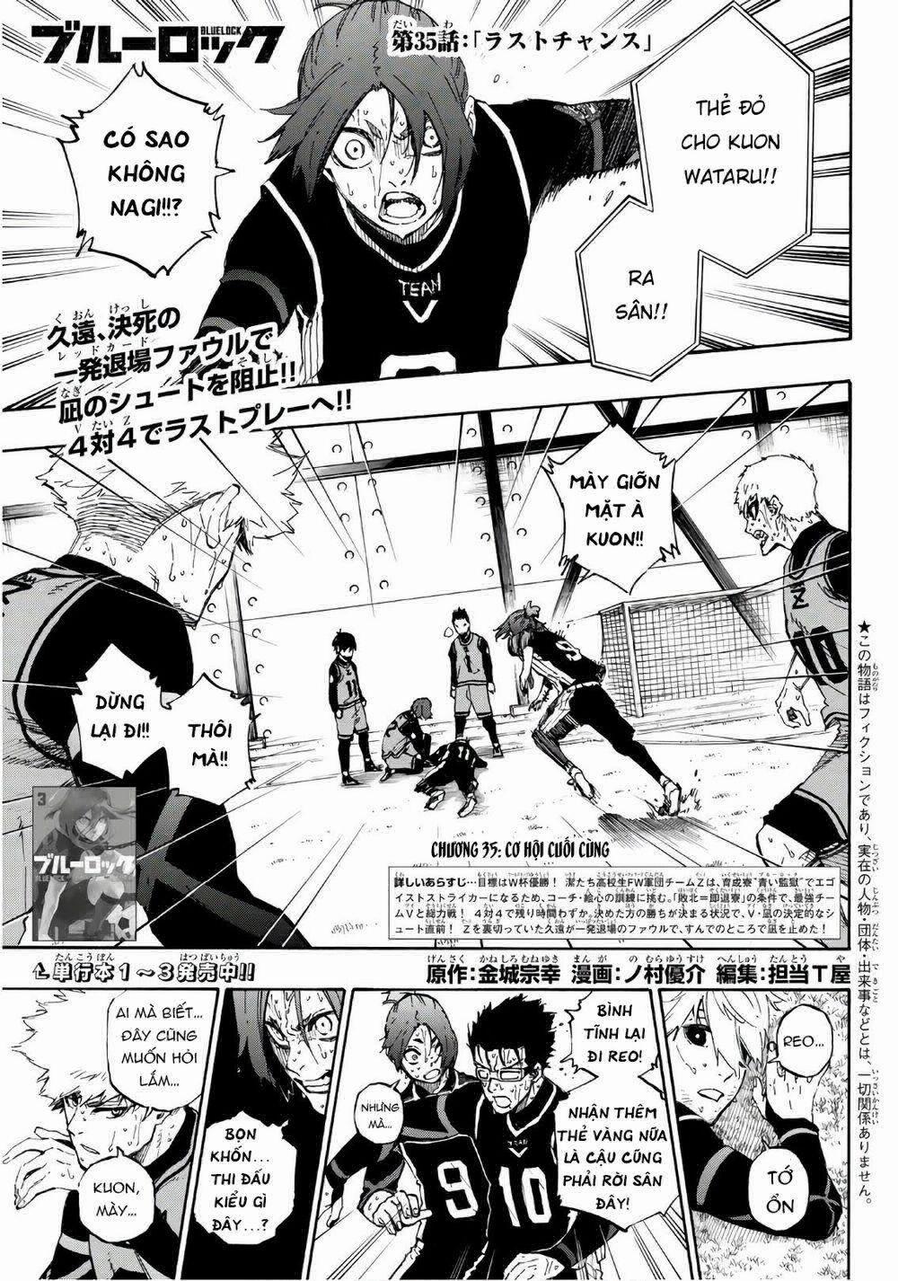 Blue Lock 35 trang 3