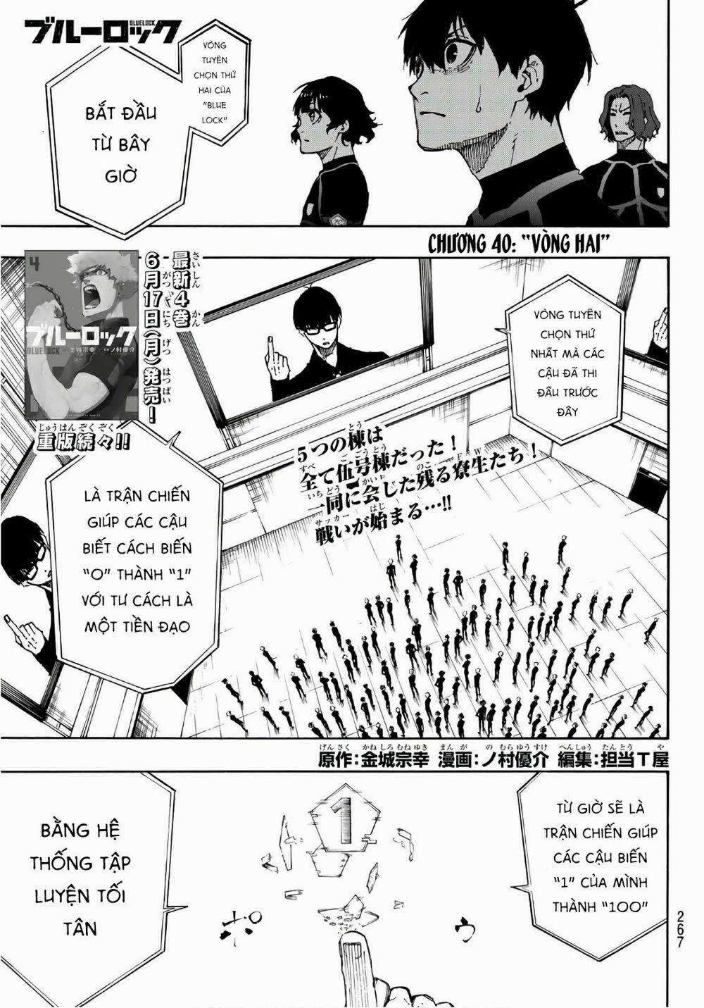 Blue Lock 40 trang 3