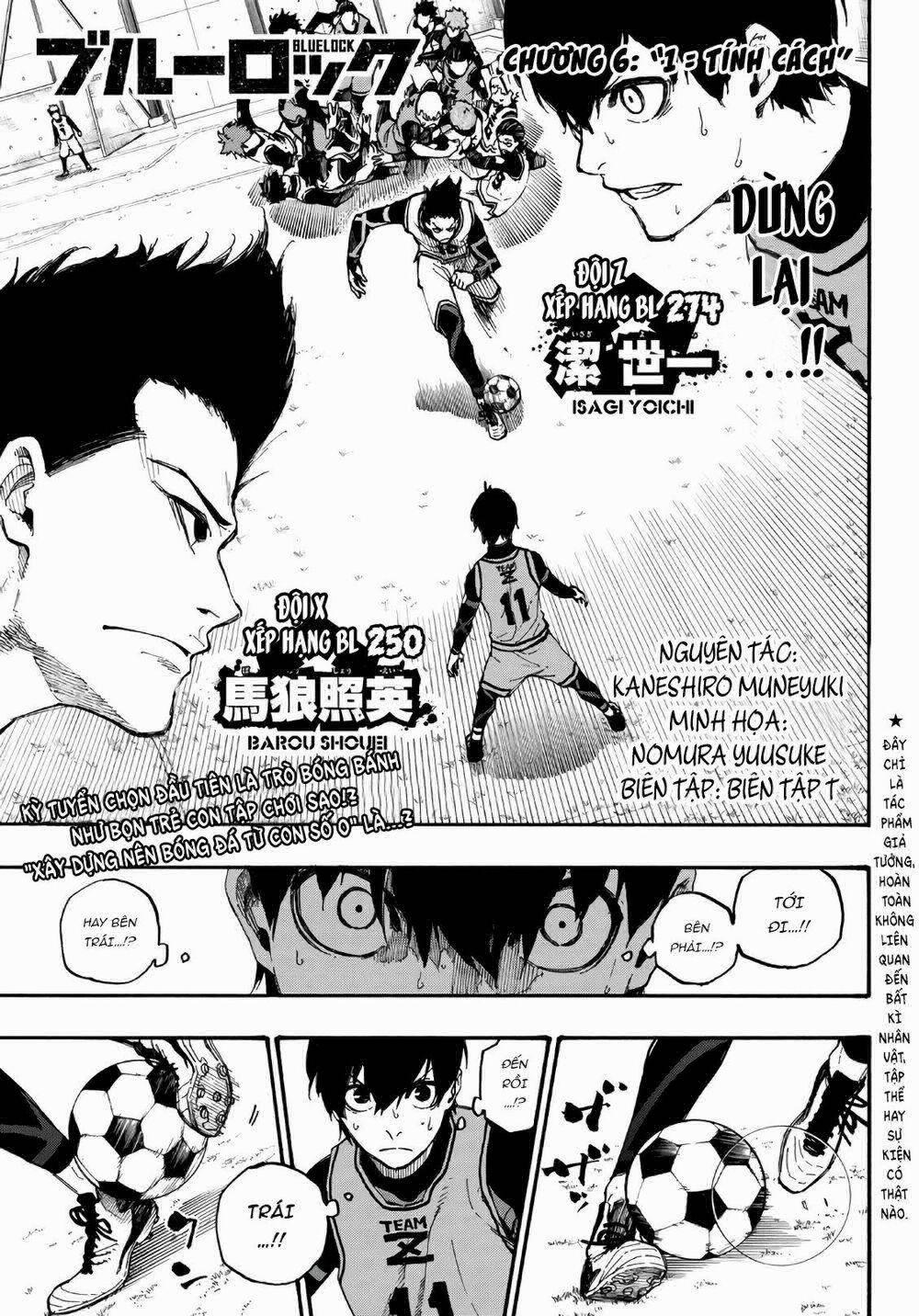 Blue Lock 6 trang 2