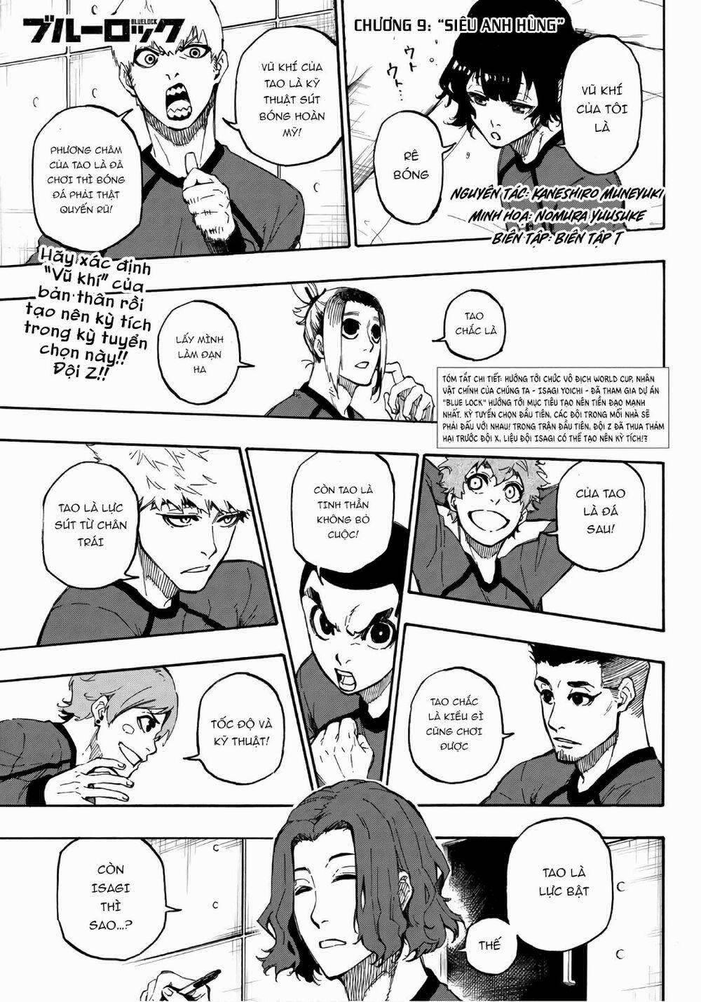 Blue Lock 9 trang 2