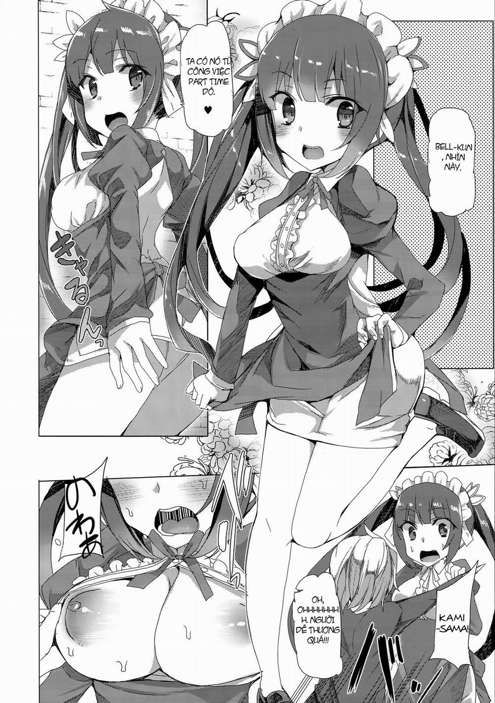 Boku dake no Kami-sama (Dungeon Ni Deai O Motomeru No Wa Machigatteiru Darou Ka) Chương Oneshot Trang 21