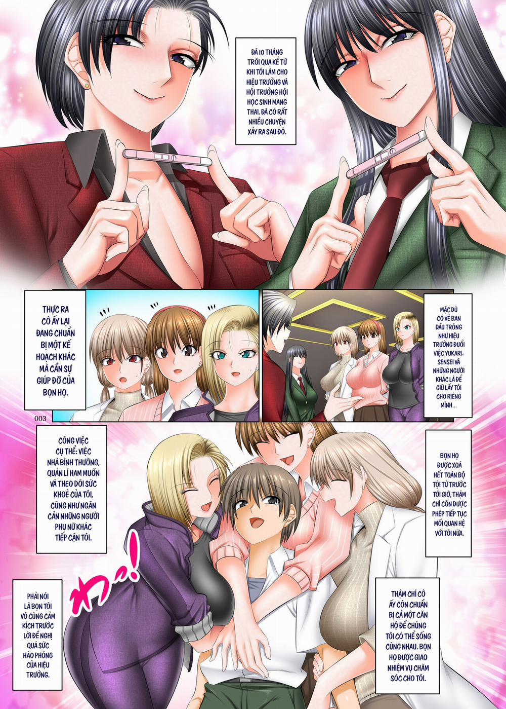 Boku Igai Inpo no Sekai 5 Harem Dousei Seikatsu Hen Chương Oneshot n ng Trang 4