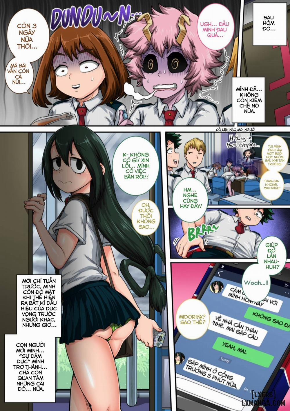 Boku no Harem Academia 6-wa "Doubutsu-teki na Kanojo" Oneshot trang 42