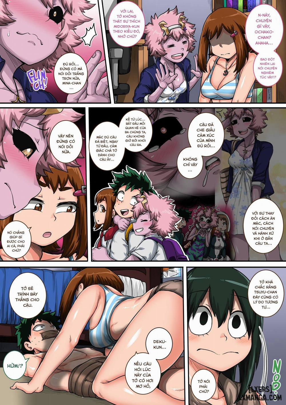 Boku no Harem Academia 6-wa "Doubutsu-teki na Kanojo" Oneshot trang 73