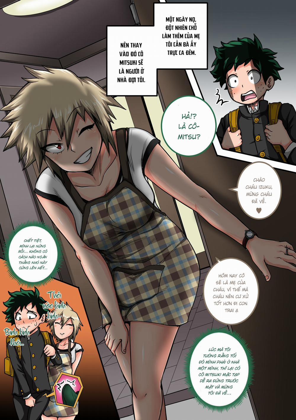 Boku No Harem Academia (Boku No Hero Academia) Doodle (mitsuki bakugou) 2 trang 12