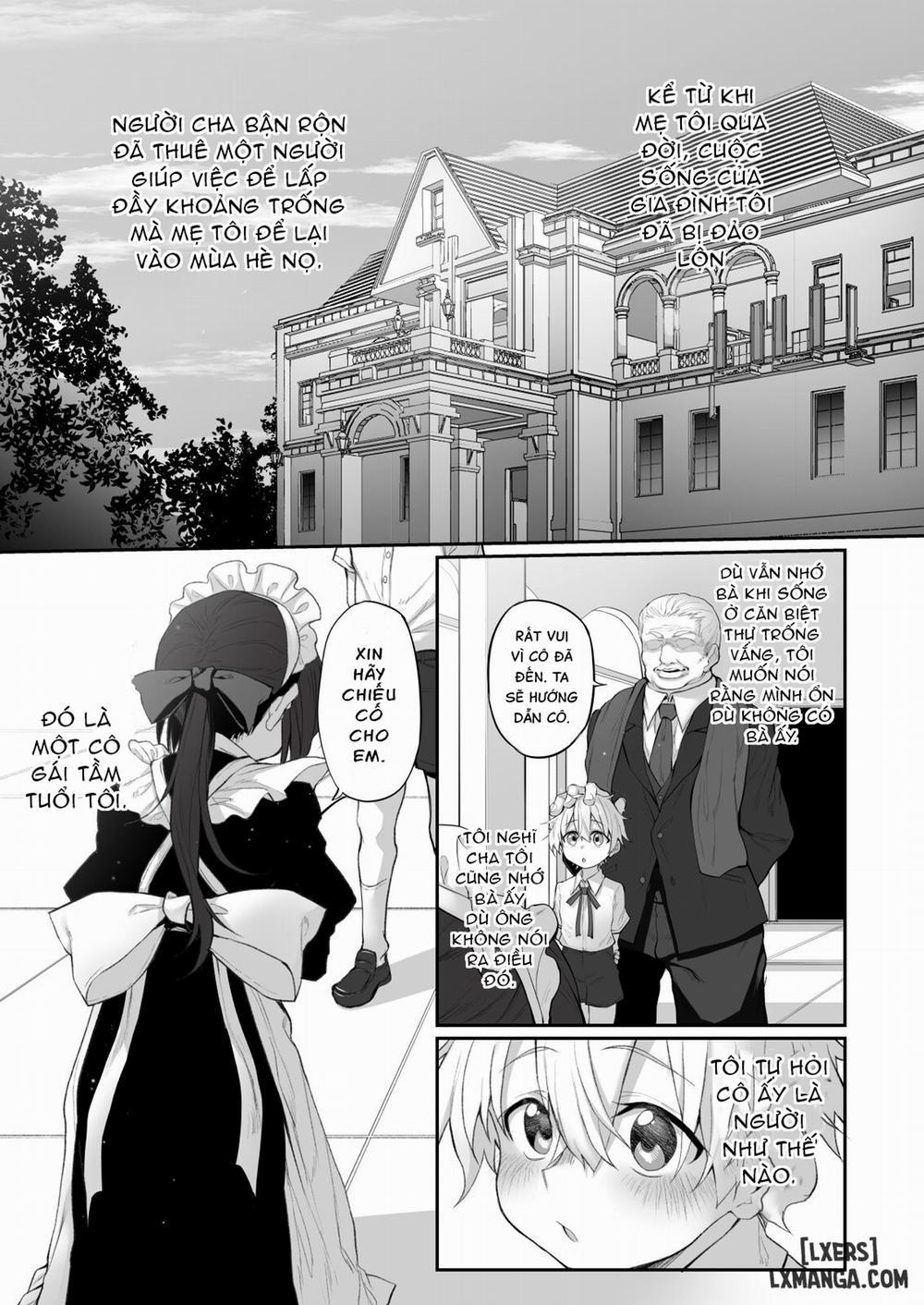 Boku no Hatsukoi Maid ga Otou-sama ni Netorareru Wake ga Nai Oneshot trang 3