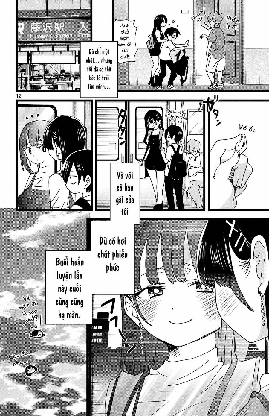 Boku No Kokoro Yabai Yatsu 140 trang 12