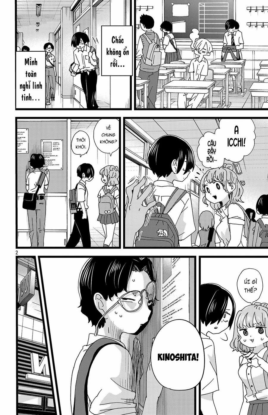 Boku No Kokoro Yabai Yatsu 142 trang 2