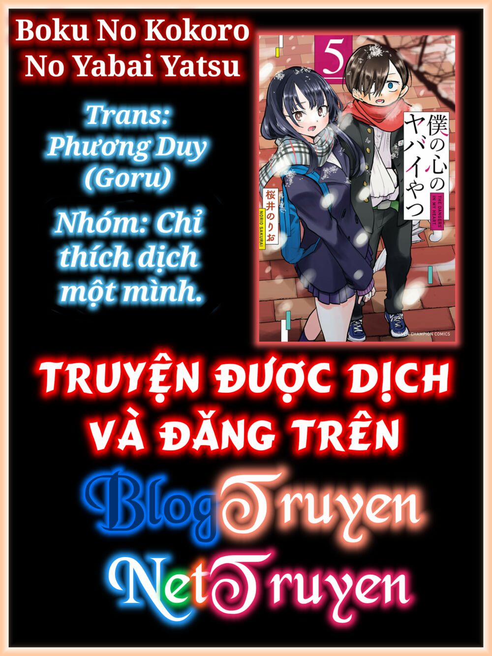 Boku No Kokoro Yabai Yatsu 58.4 trang 3