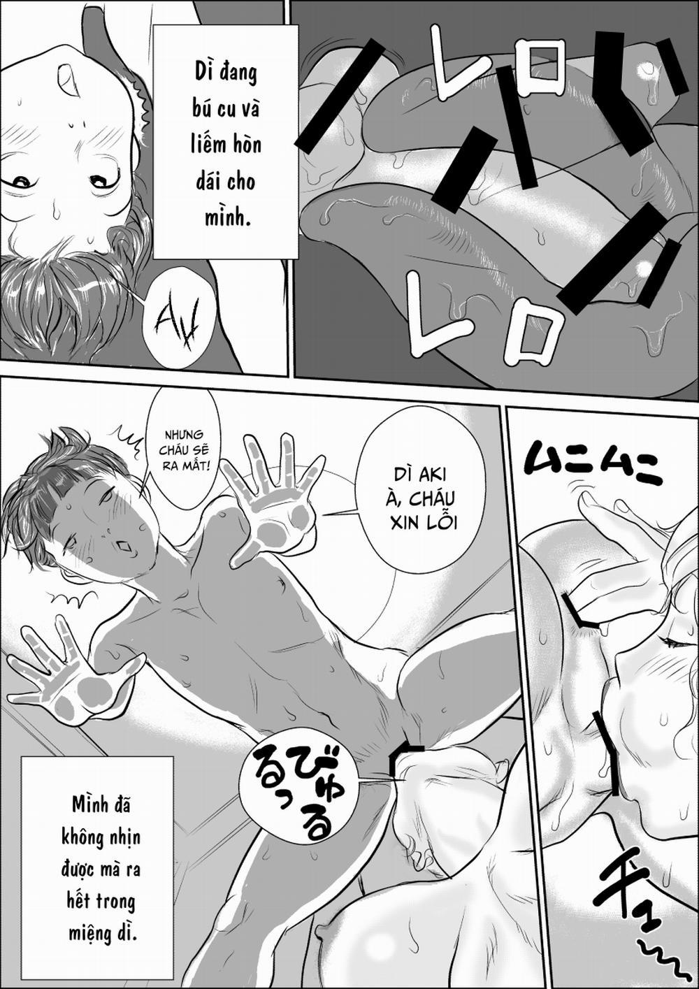 Boku to Oba-san no AmaAma Natsuyasumi Oneshot trang 35
