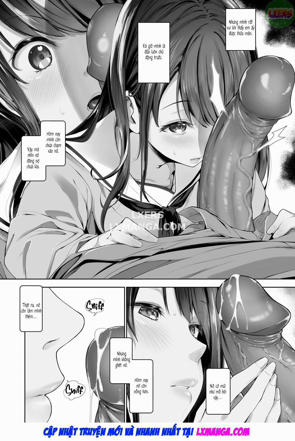 Boku to Riina Senpai no Himitsu no Bukatsudou ~Mysterious na Senpai ga Hatsujou shite H ni Muchuu ni Naru Hanashi~ Chương Oneshot Trang 6