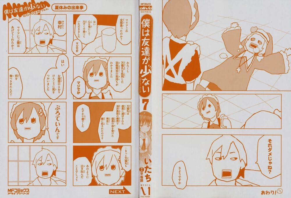 Boku Wa Tomodachi Ga Sukunai 29 trang 2