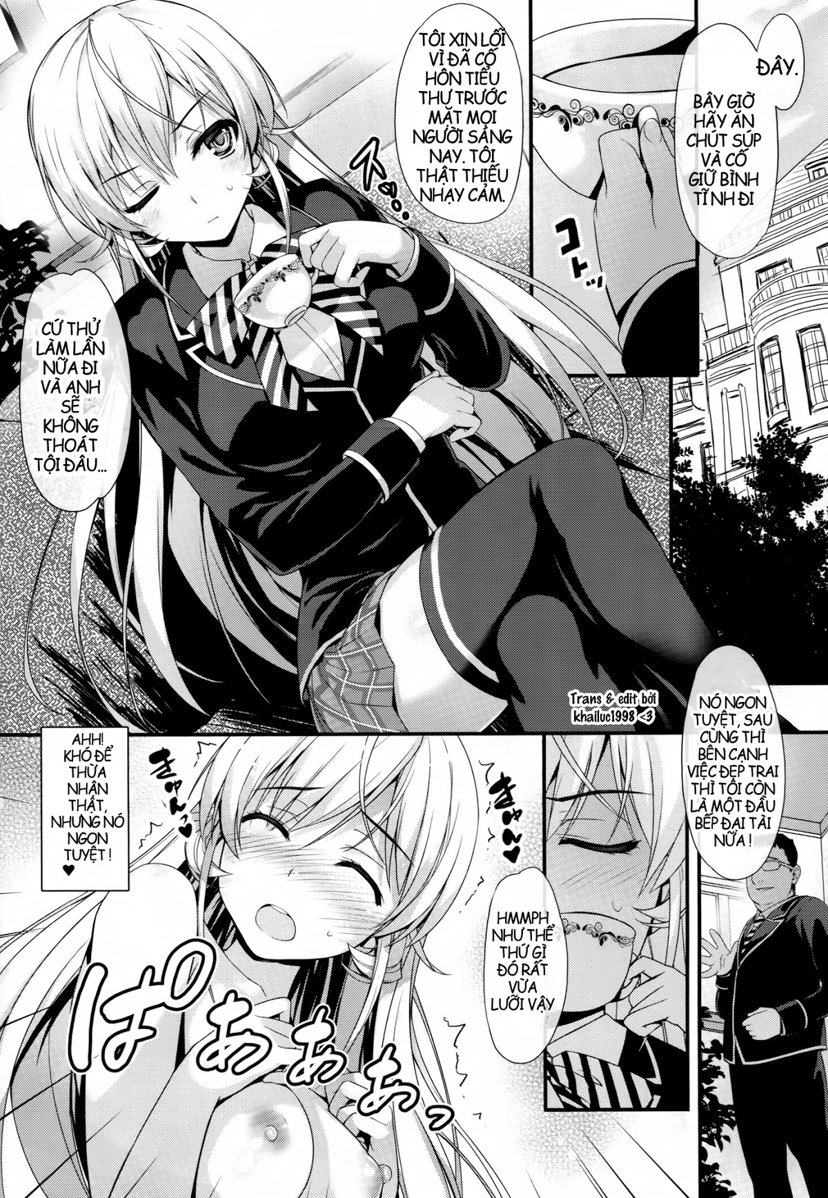 Bữa sáng cùng với Erina-sama (Shokugeki No Soma) Chương Oneshot Trang 4