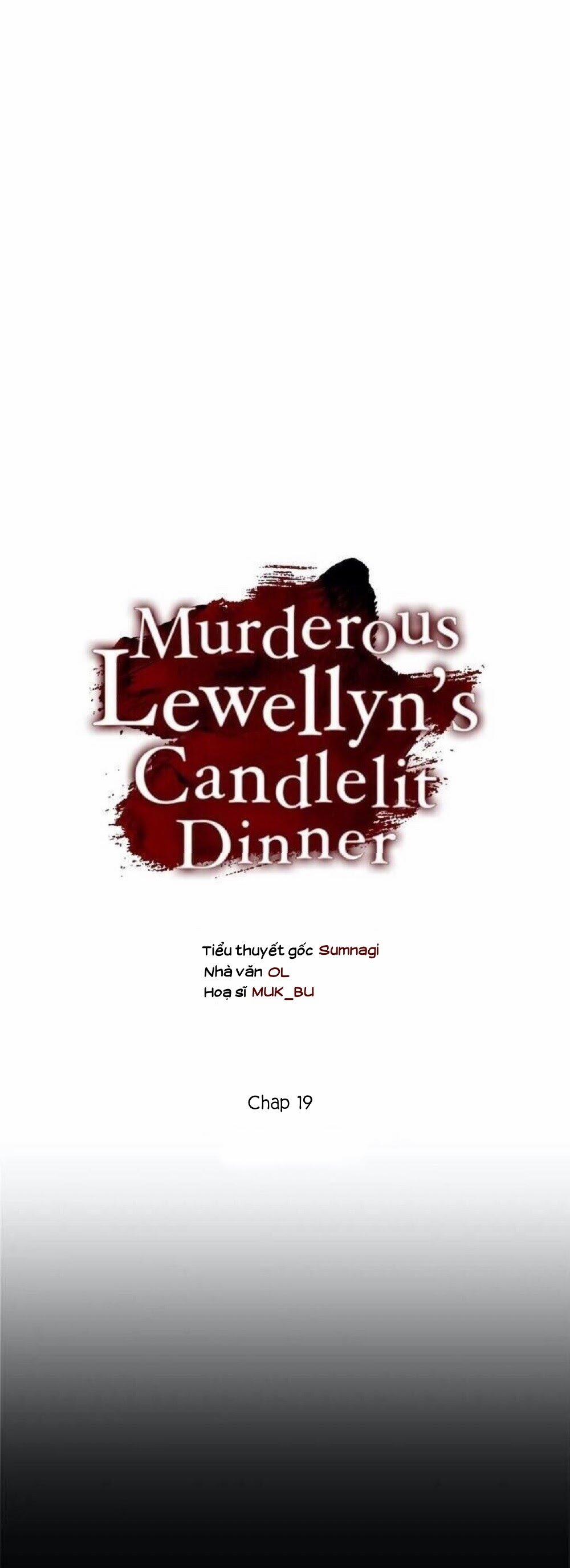 Bữa Tối Dưới Ánh Nến Của Kẻ Sát Nhân Lewellyn 19 trang 6
