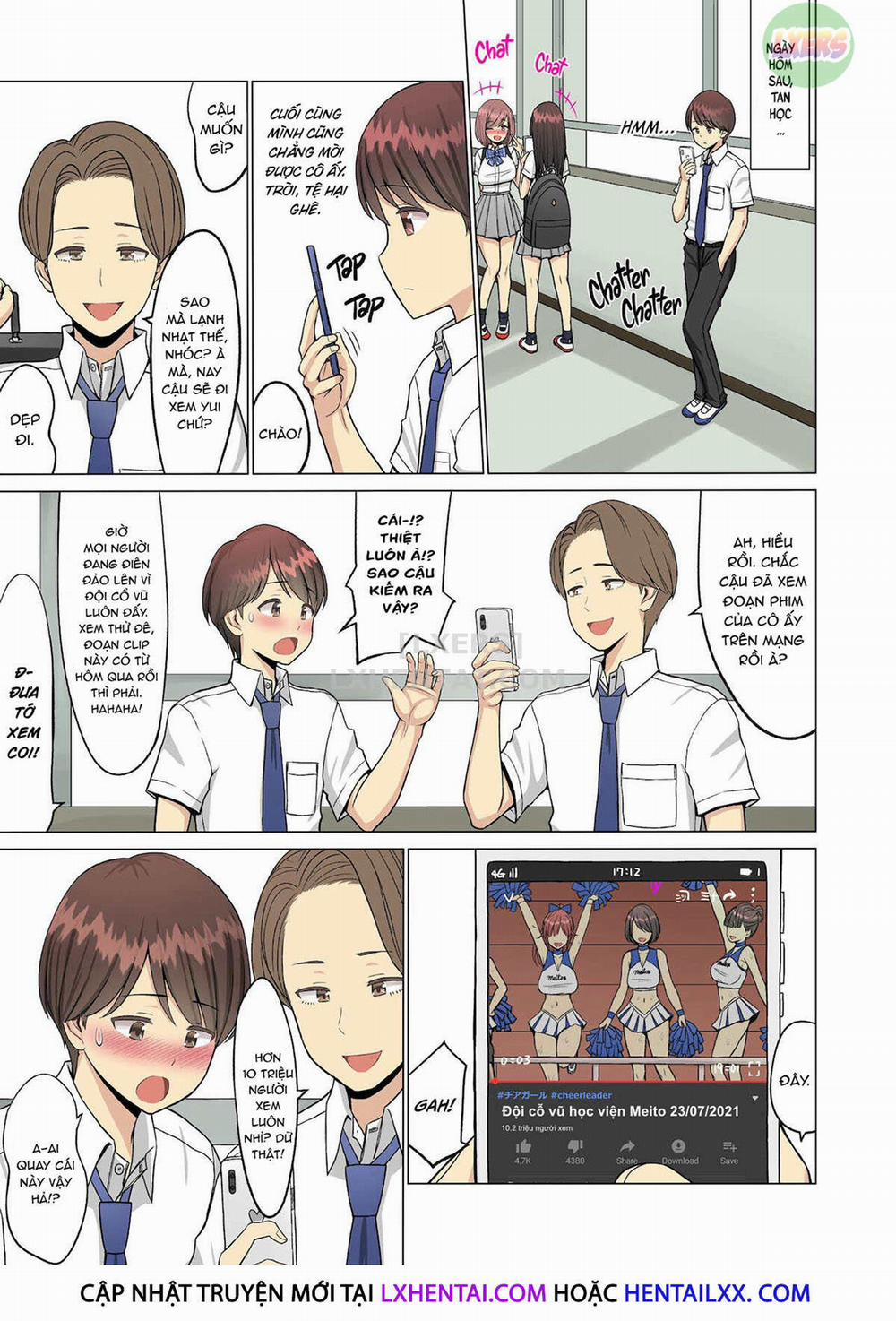 But I Loved Her... Summer Chapter: My Cheerleader Friend Got Taken by a Foreign Student 1 trang 23