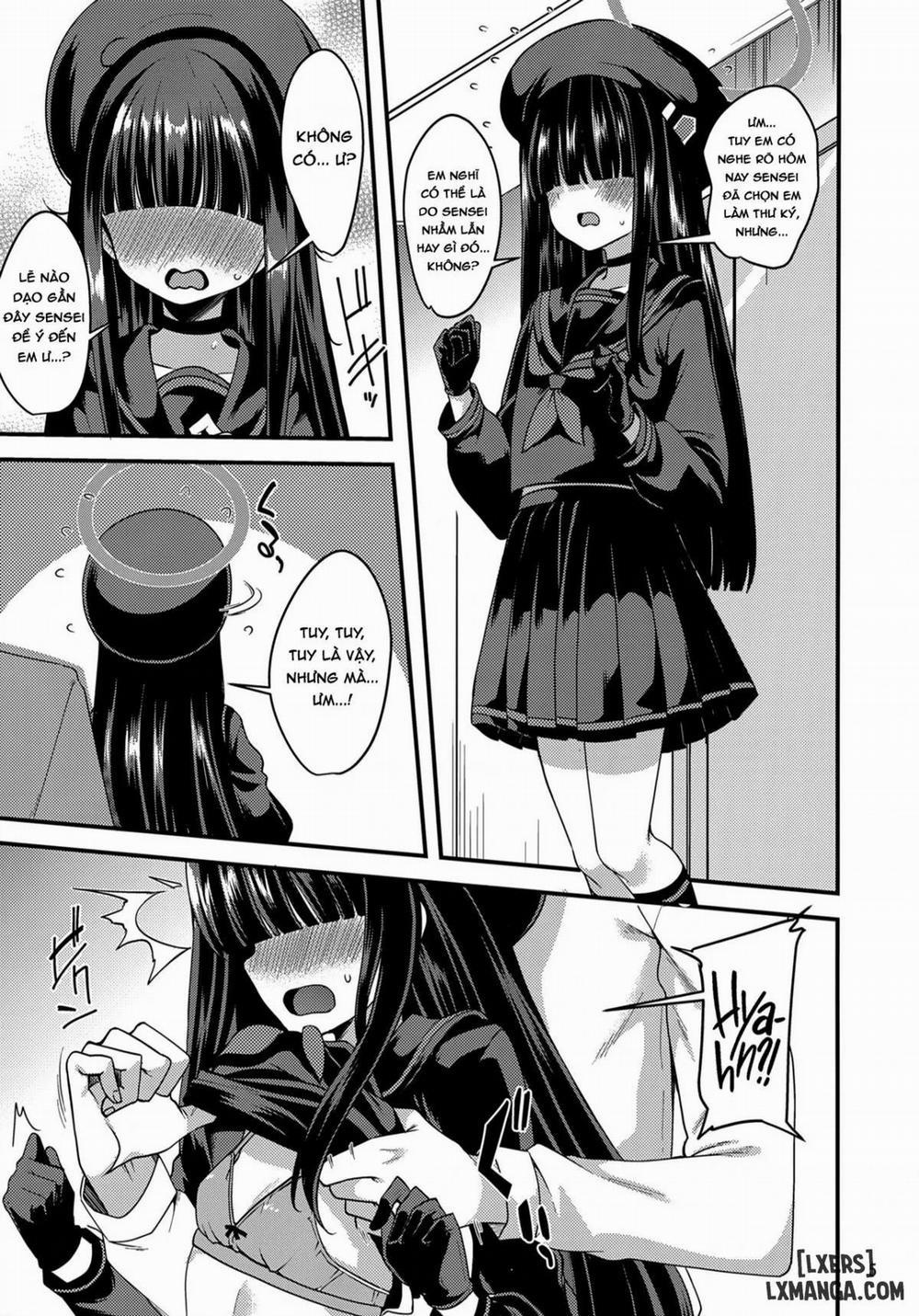 Các Doujinshi Của Blue Archive bạn gái giấu mặt của tôi trang 4