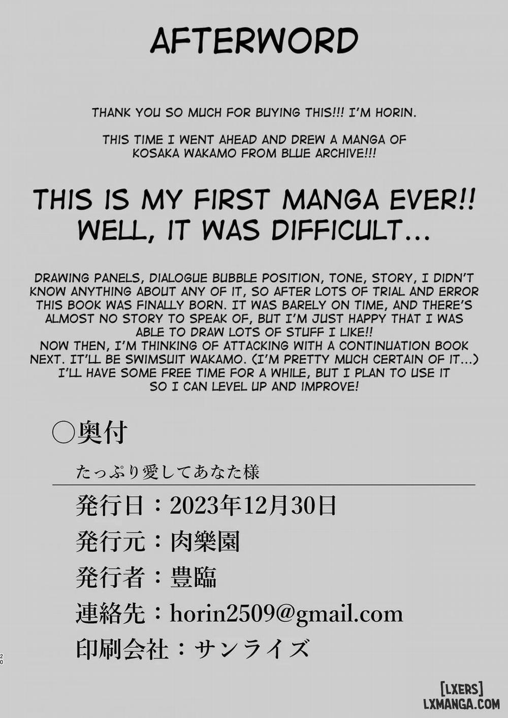 Các Doujinshi Của Blue Archive Yêu em nhiều nhé, anh yêu! trang 21