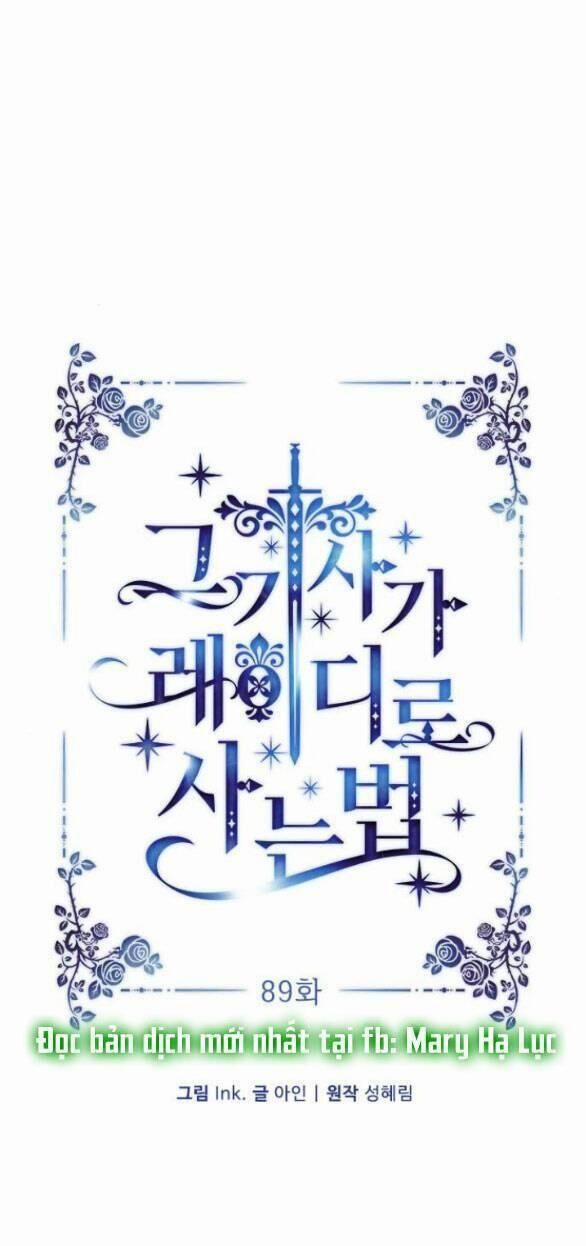 Cách Mà Kỵ Sĩ Sống Như Tiểu Thư 89.1 trang 10