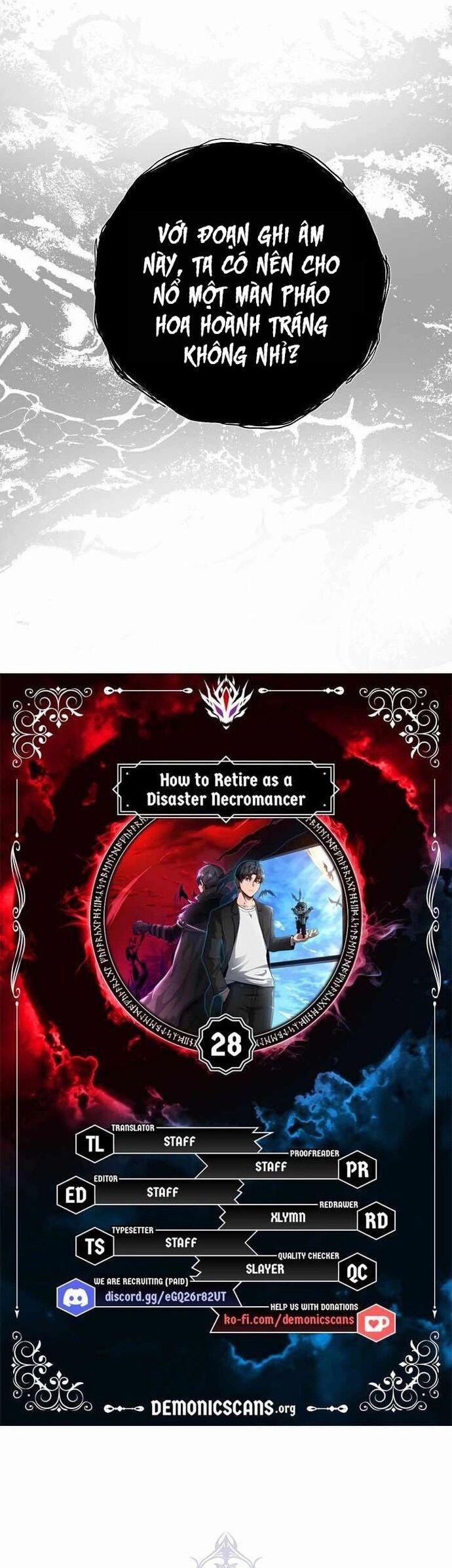 Cách Một Tử Linh Sư Cấp Thảm Họa Nghỉ Hưu 28 trang 3