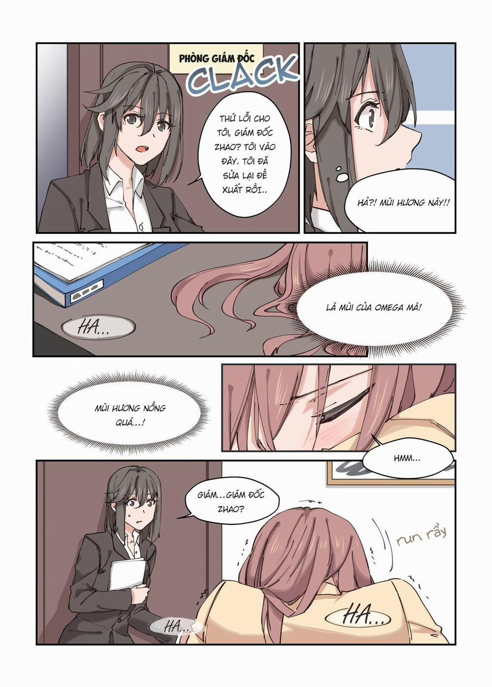 Cái gì?! giám đốc của tôi làm một omega?! Oneshot trang 8