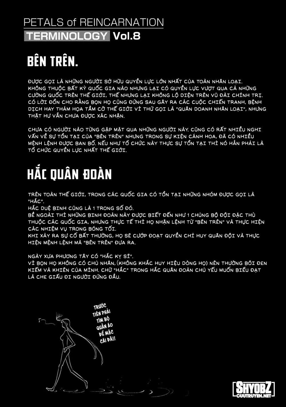 Cánh Hoa Về Luân Hồi 0 Quyết tâm thiết lập lại thế giới. trang 35