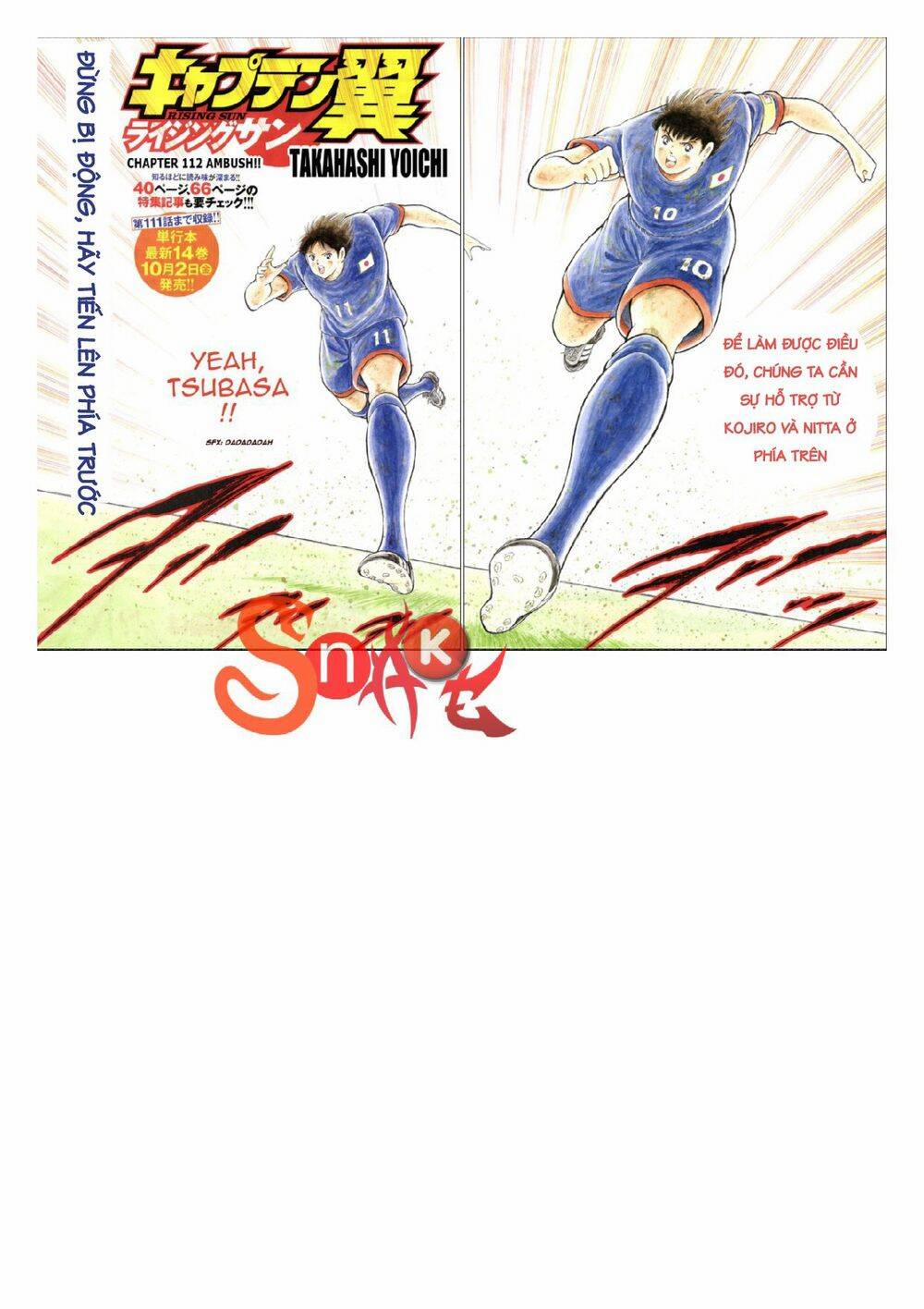 Captain Tsubasa : Rising Sun Chương 112 Trang 3