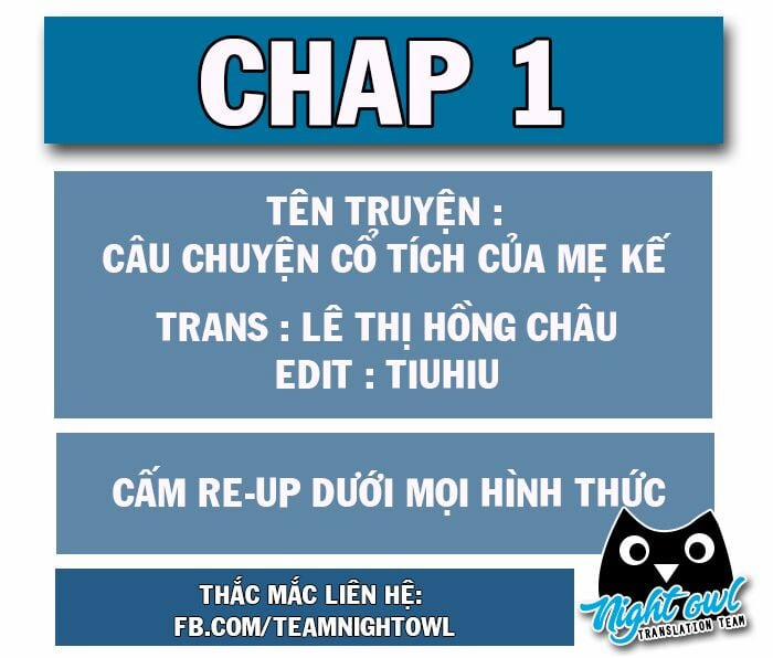 Câu Chuyện Cổ Tích Của Mẹ Kế Chương 1 Trang 2