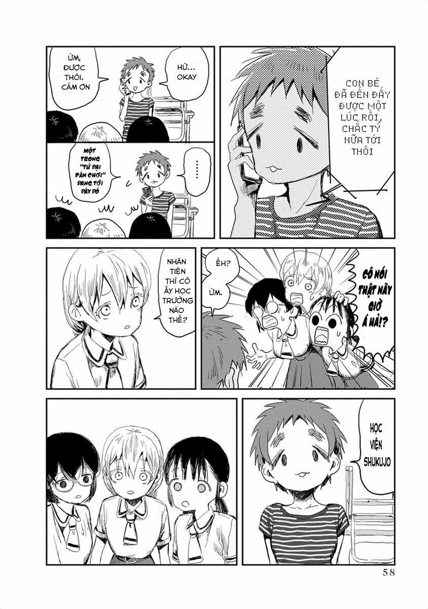 Câu Chuyện Cuộc Sống Học Đường Của 3 Cô Gái 0 Mắt mũi đều tởm trang 9