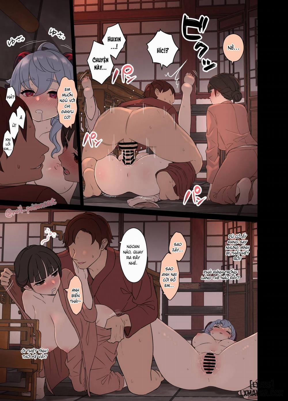 Câu chuyện về đêm ngọt ngào đầy hơi men của Ganyu Oneshot trang 5