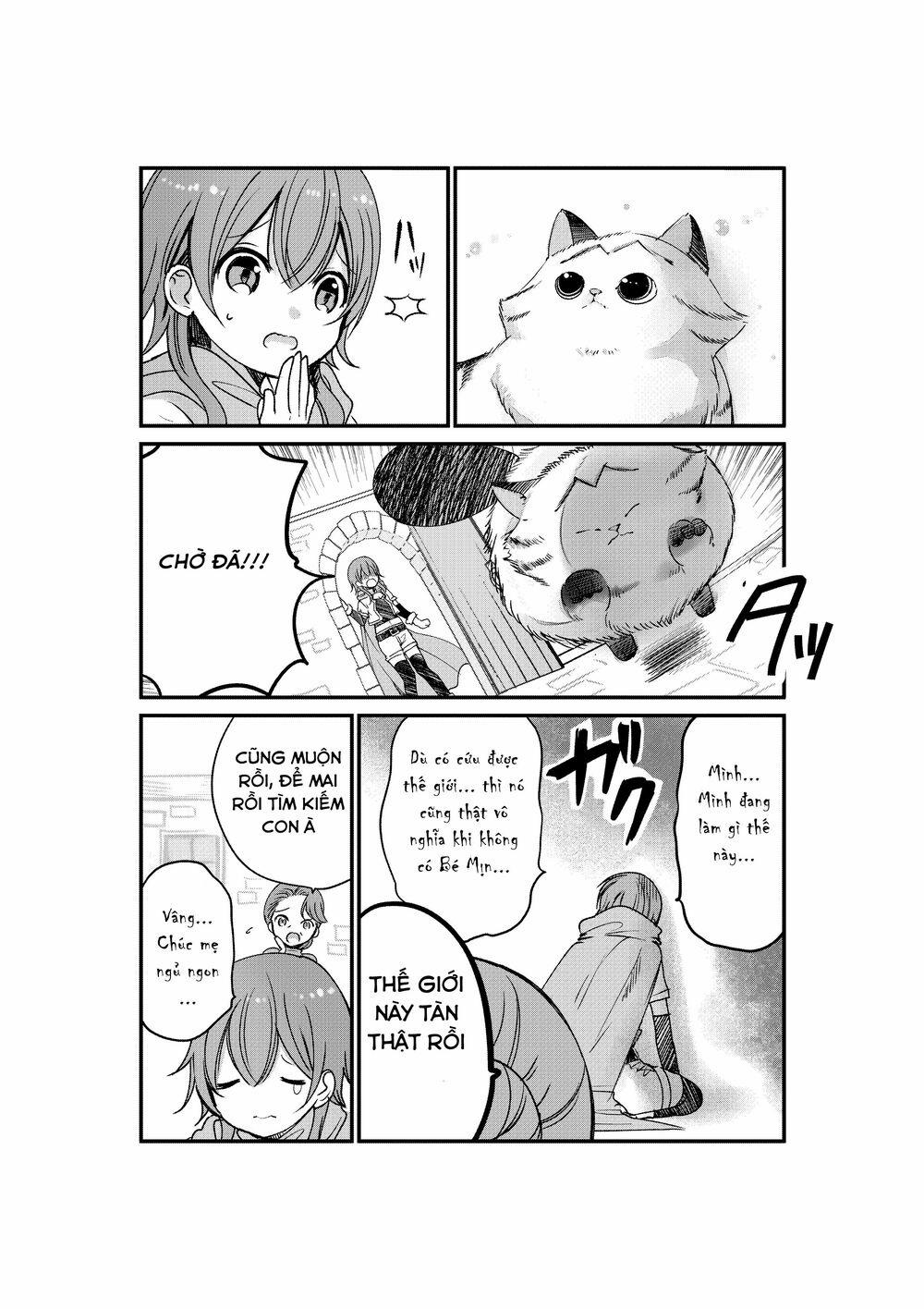 Câu Chuyện Về Một Bé Mèo Được Đầu Thai Ở Một Thế Giới Không Có Mèo 5 trang 4