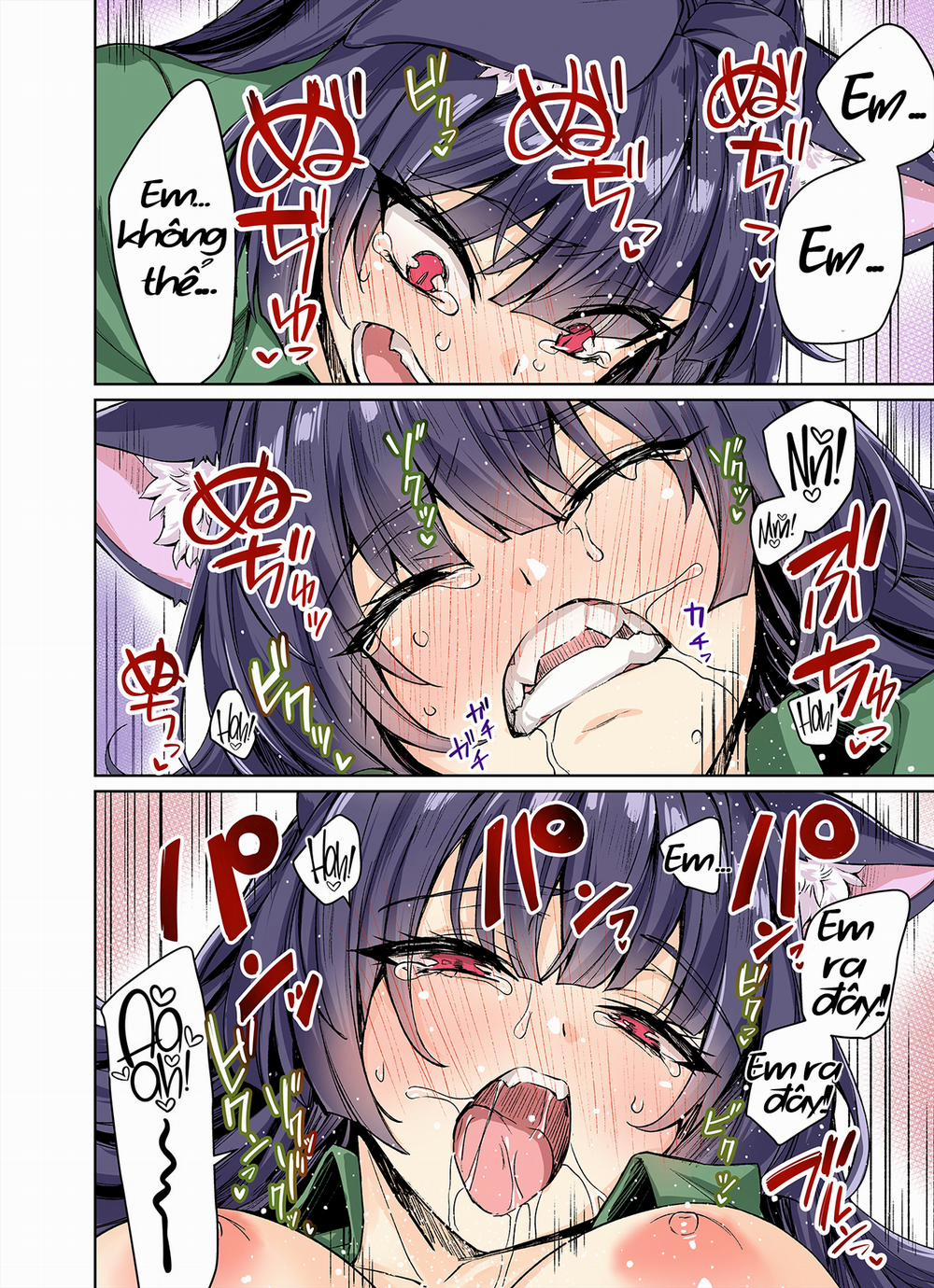 Câu Chuyện Về Nàng Mèo Yandere Của Tôi Vắt Khô Tôi Tới Kiệt Sức Full Màu trang 43