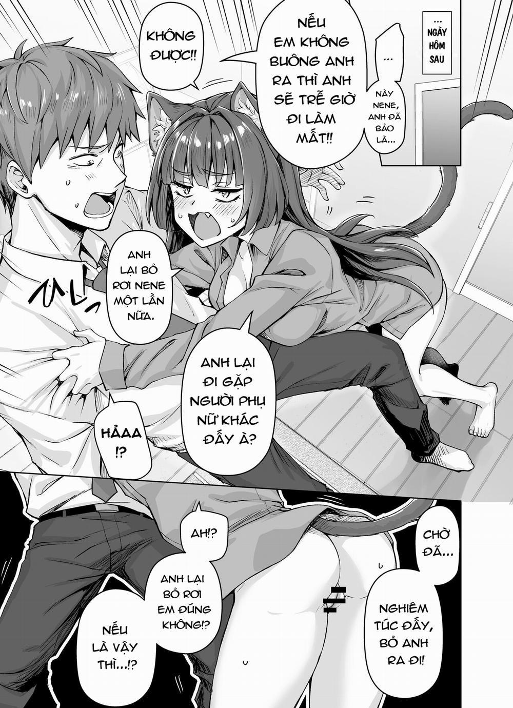 Câu Chuyện Về Nàng Mèo Yandere Của Tôi Vắt Khô Tôi Tới Kiệt Sức Chương Oneshot Trang 58