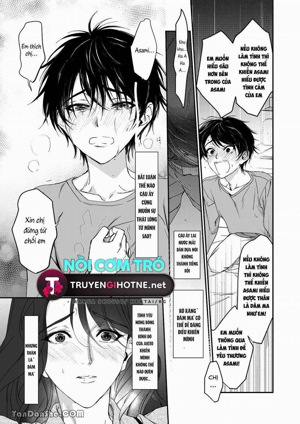 Câu Chuyện Về Thiếu Niên Dâm Ma Và Chị Gái Loài Người 2.1 trang 11