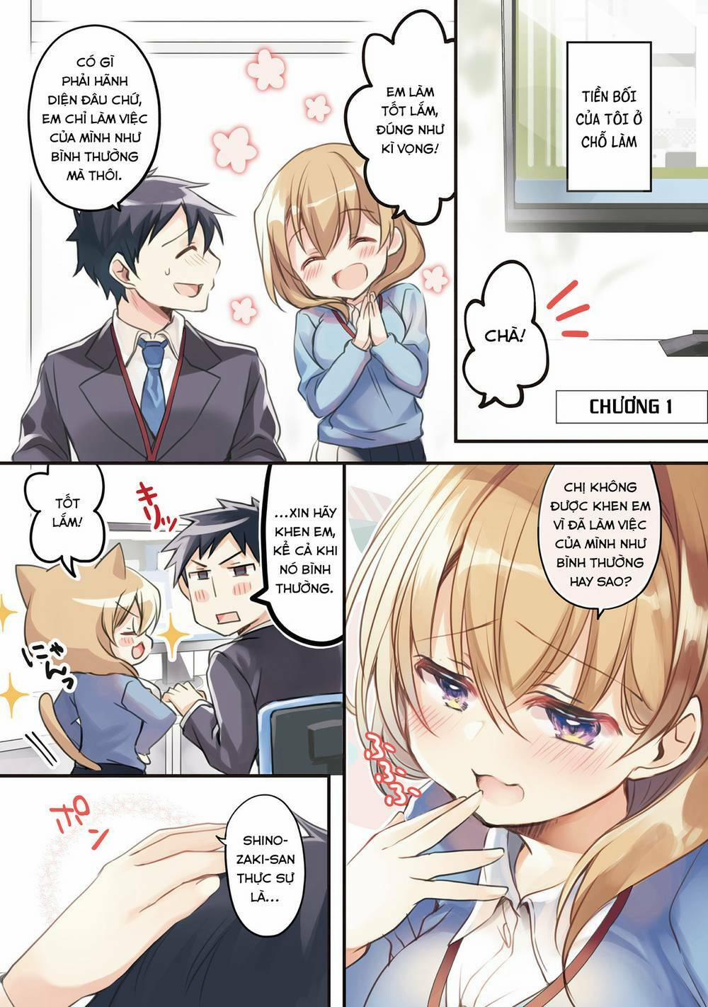 Câu Chuyện Về Tiền Bối Nhỏ Nhắn Ở Chỗ Làm Của Tôi 1 trang 1