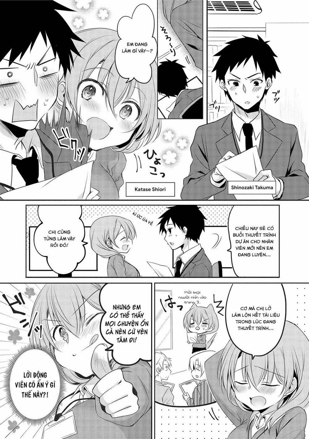 Câu Chuyện Về Tiền Bối Nhỏ Nhắn Ở Chỗ Làm Của Tôi 1 trang 3