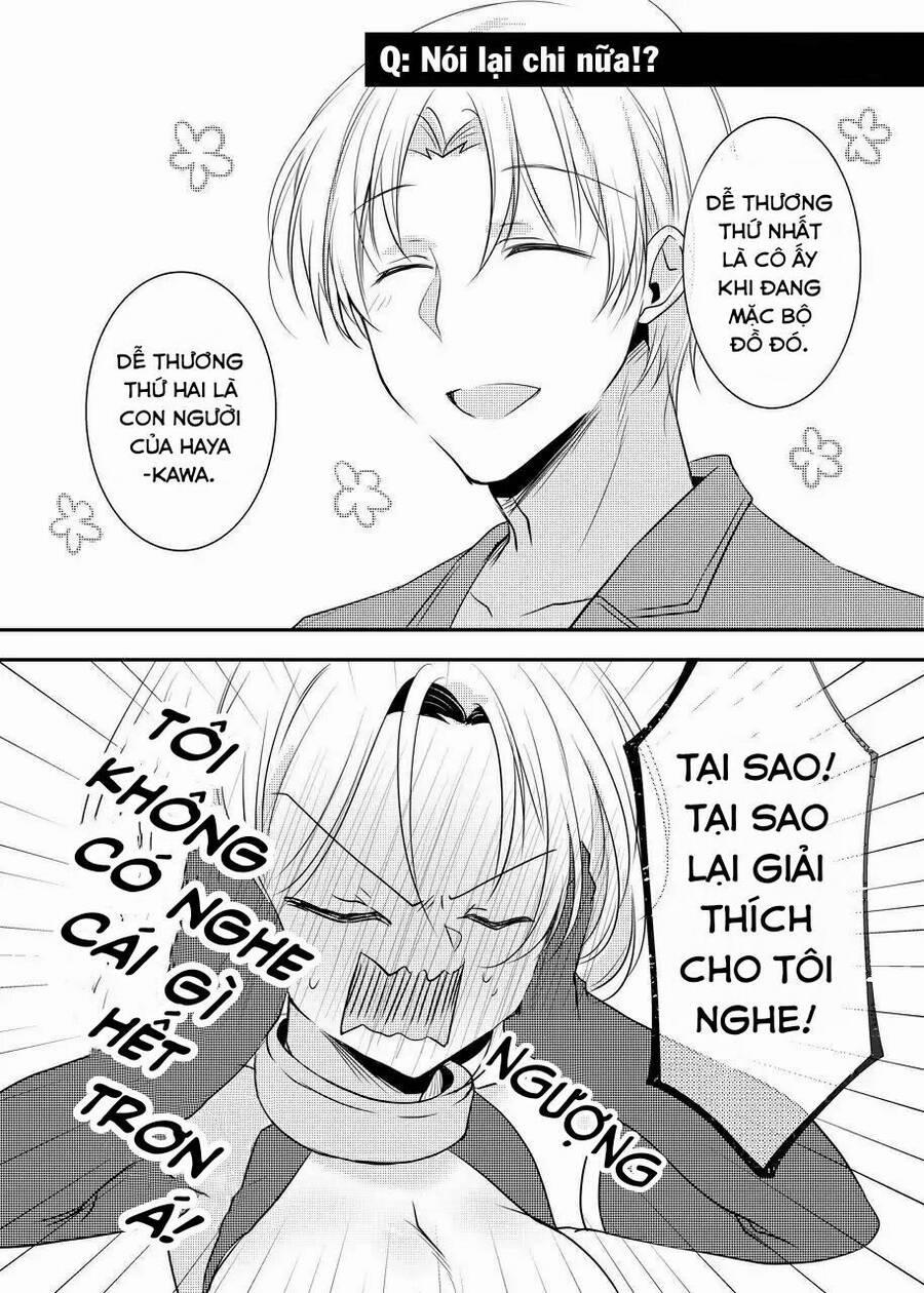 Câu Chuyện Về Tiền Bối Nhỏ Nhắn Ở Chỗ Làm Của Tôi 11 trang 1