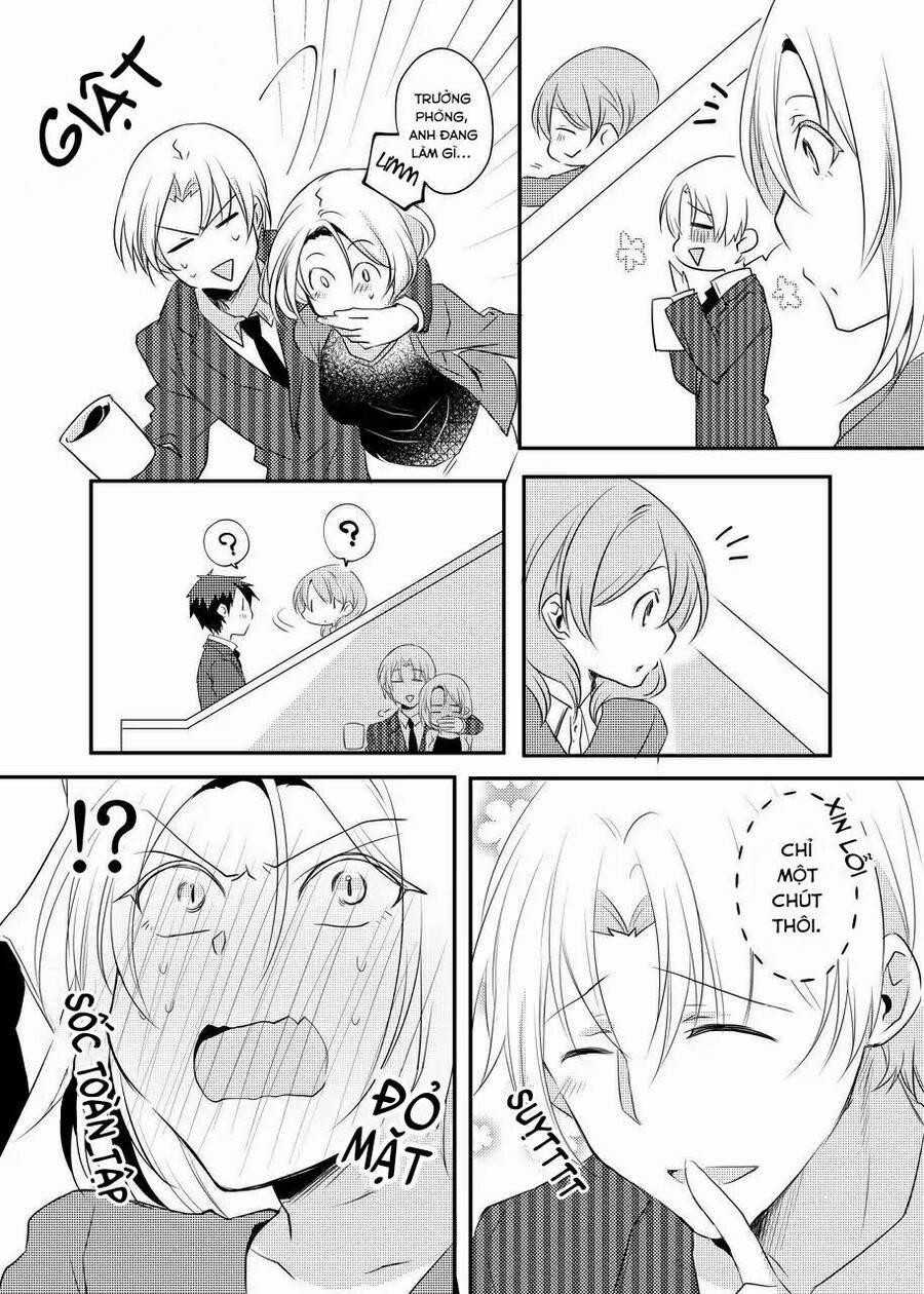 Câu Chuyện Về Tiền Bối Nhỏ Nhắn Ở Chỗ Làm Của Tôi 13 trang 1