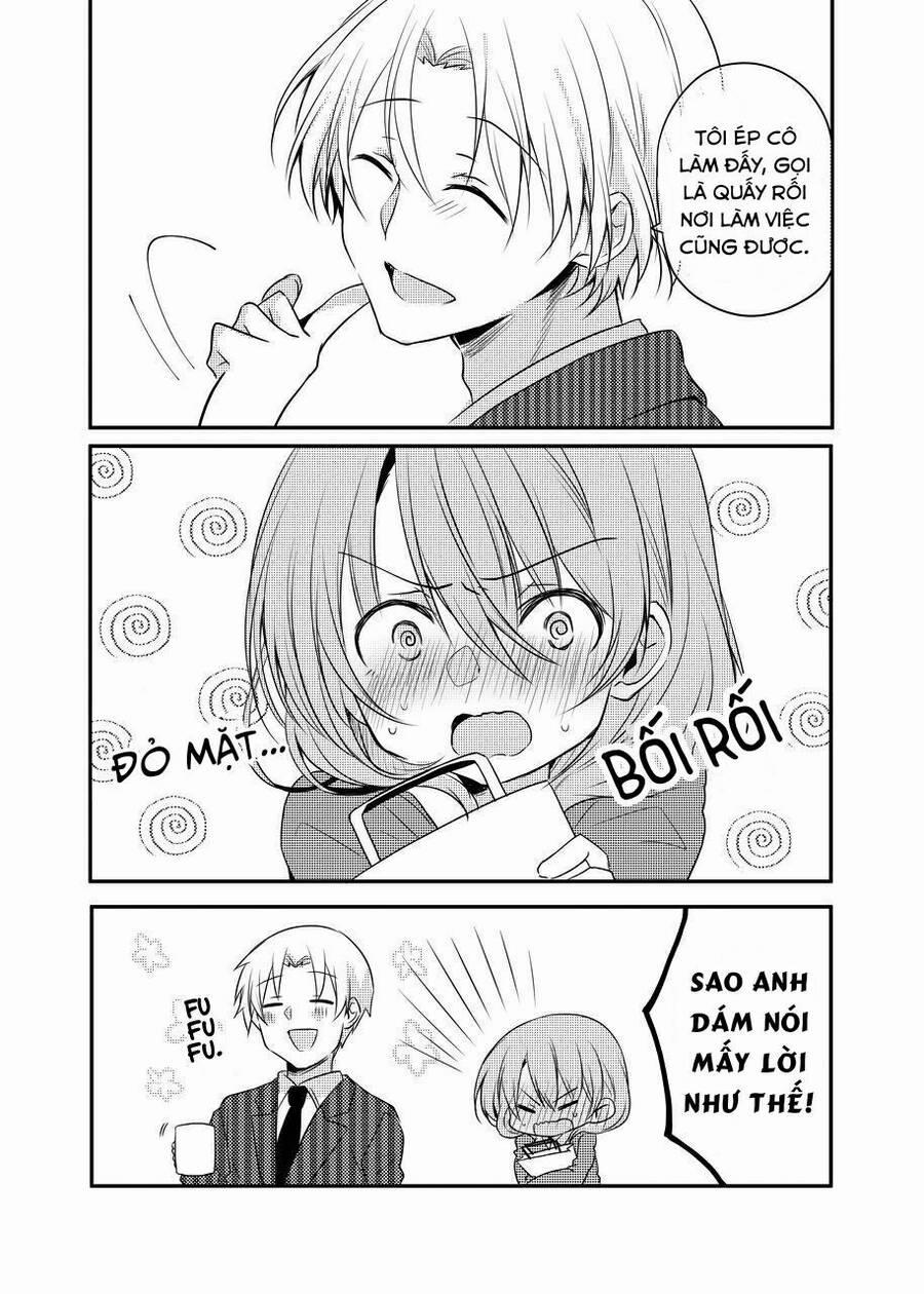 Câu Chuyện Về Tiền Bối Nhỏ Nhắn Ở Chỗ Làm Của Tôi 17 trang 1