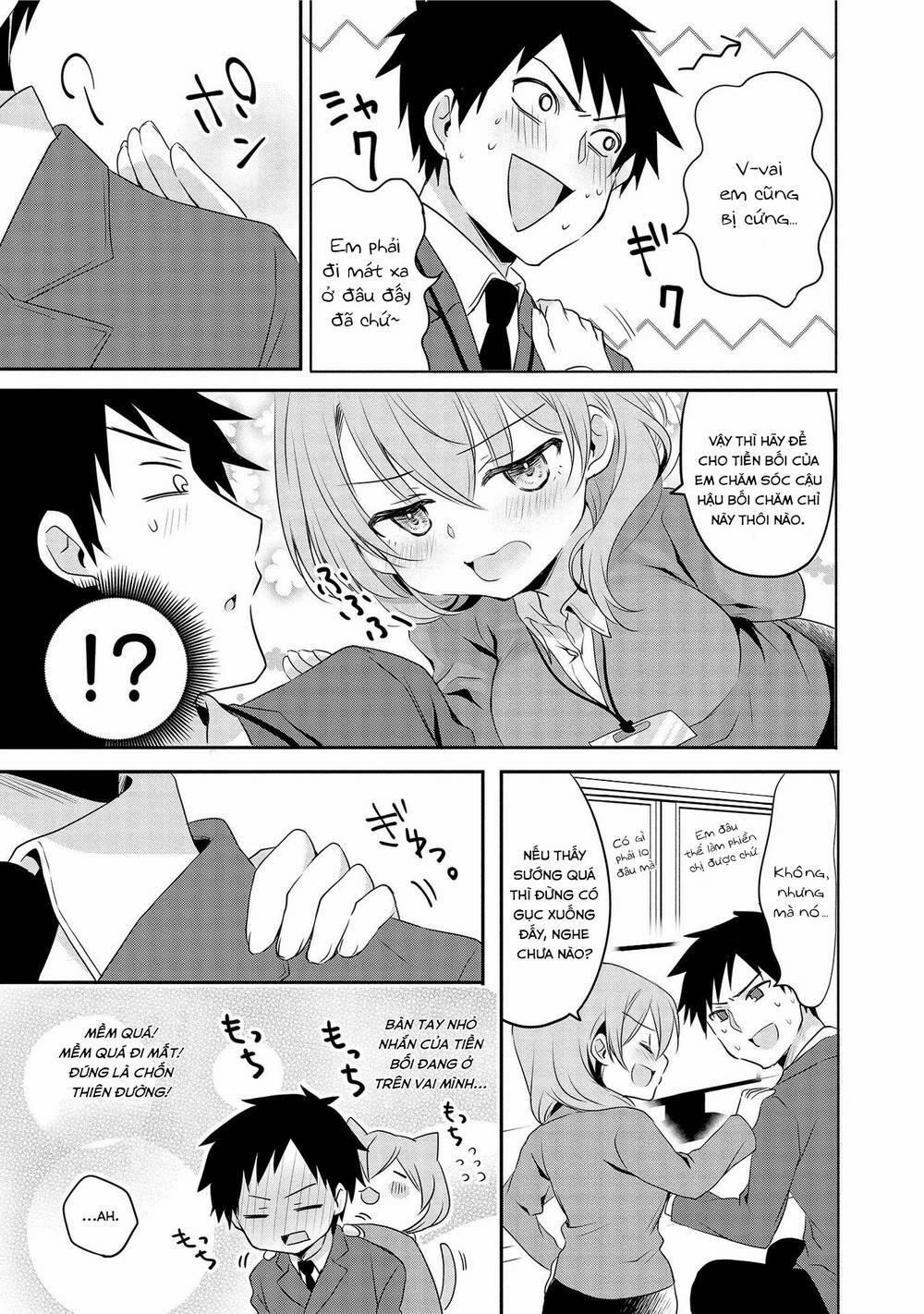 Câu Chuyện Về Tiền Bối Nhỏ Nhắn Ở Chỗ Làm Của Tôi 2 trang 3