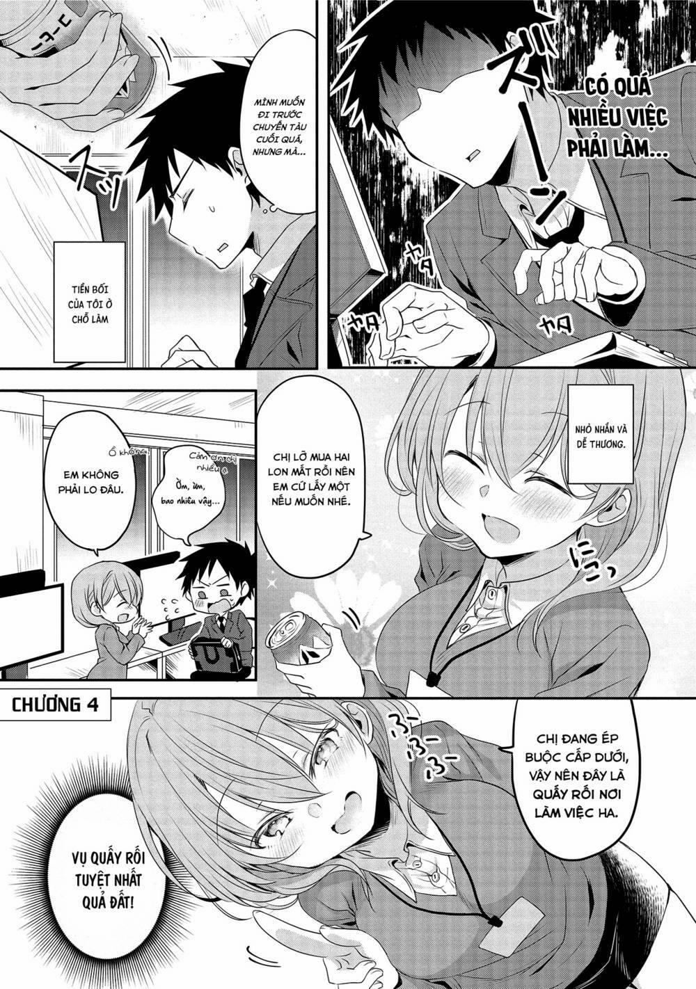 Câu Chuyện Về Tiền Bối Nhỏ Nhắn Ở Chỗ Làm Của Tôi 4 trang 1