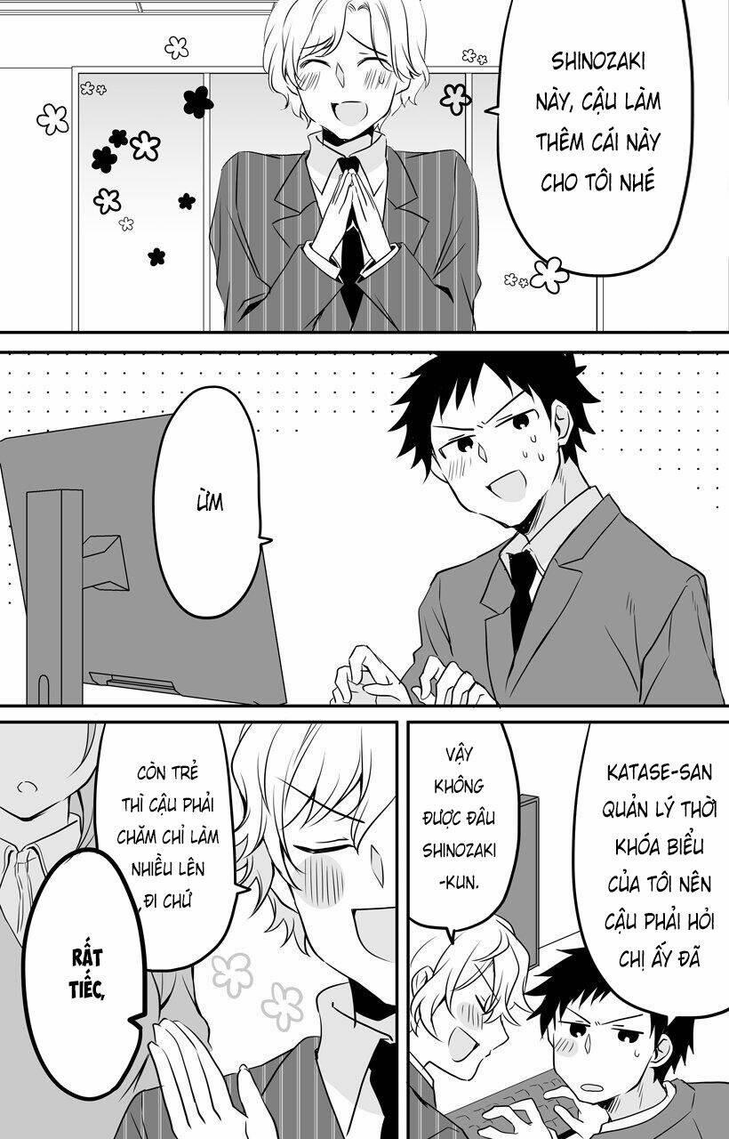 Câu Chuyện Về Tiền Bối Nhỏ Nhắn Ở Chỗ Làm Của Tôi 47 trang 2