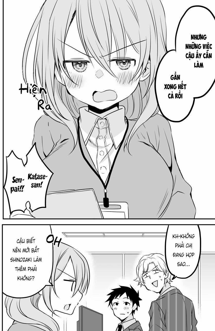 Câu Chuyện Về Tiền Bối Nhỏ Nhắn Ở Chỗ Làm Của Tôi 47 trang 3