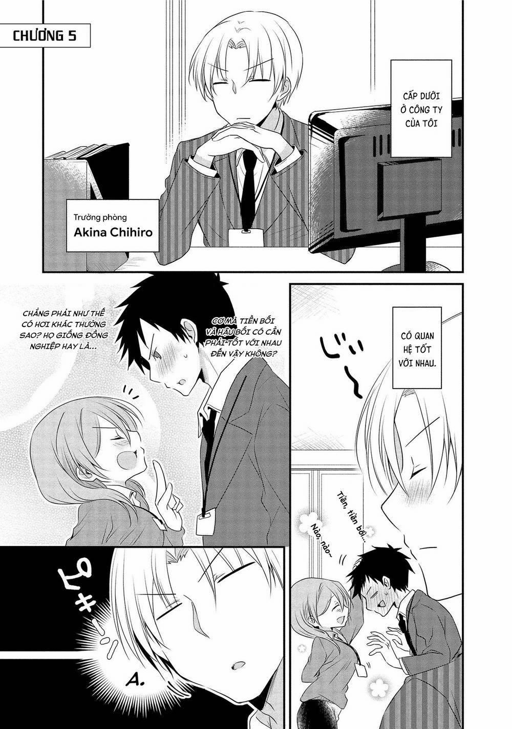 Câu Chuyện Về Tiền Bối Nhỏ Nhắn Ở Chỗ Làm Của Tôi 5 trang 1