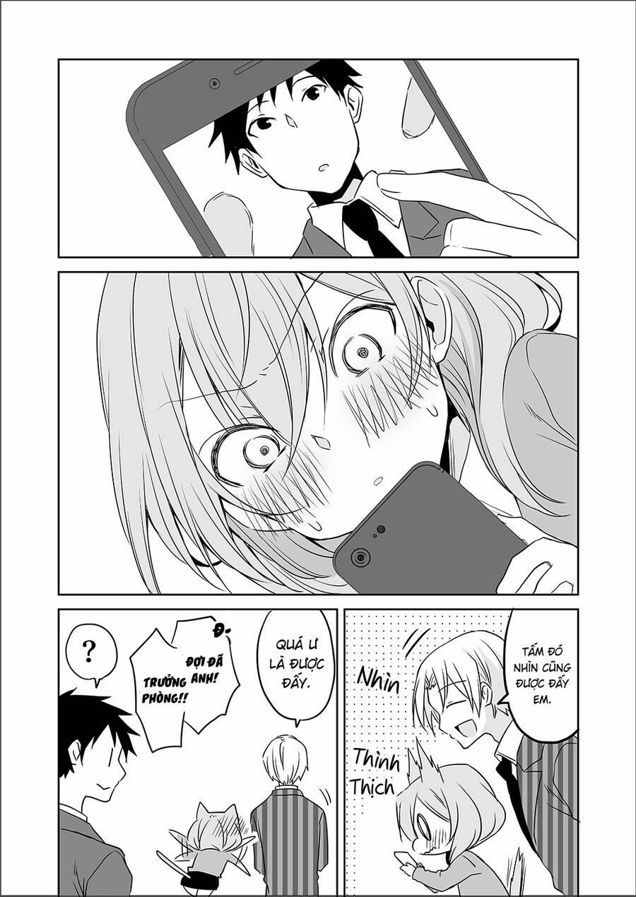 Câu Chuyện Về Tiền Bối Nhỏ Nhắn Ở Chỗ Làm Của Tôi 57 trang 3